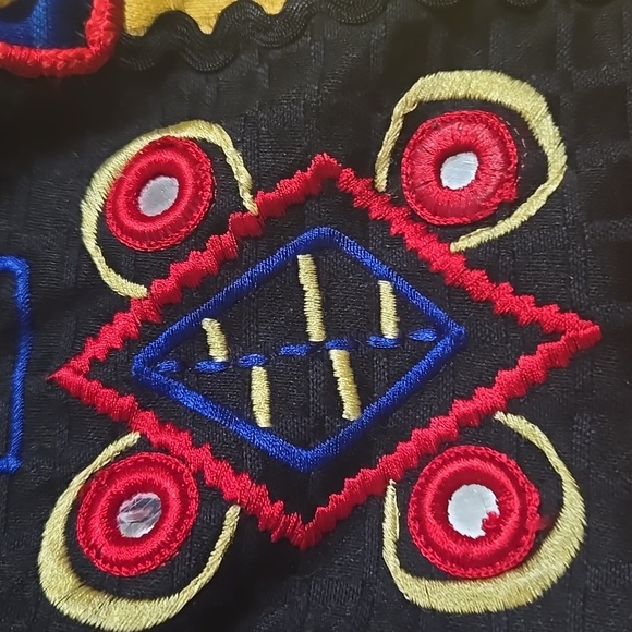 Colorful Geometric Women's Jacket - Picture 3 of 4